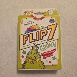 Grinch FLIP 7 Card Game